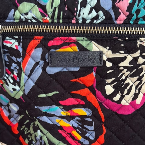 Vera Bradley Butterfly Flutter Quilted Tote Bag - Picture 2 of 4